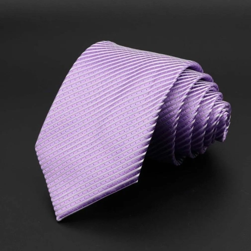 ContiNent 33 Men's Tie Classic Solid Color Stripe Flower Floral 8cm Jacquard Necktie Accessories Daily Wear Cravat Wedding Party Gift