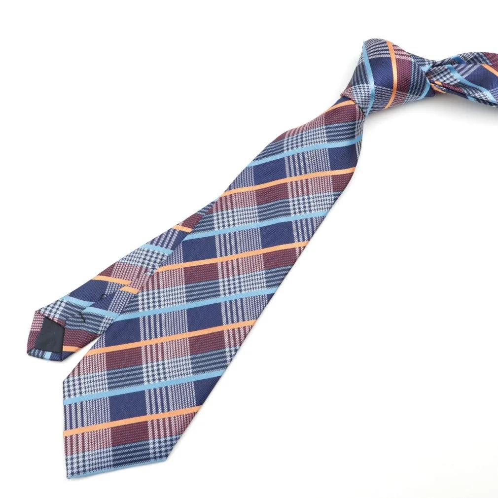 ContiNent 33 Men's Tie Classic Solid Color Stripe Flower Floral 8cm Jacquard Necktie Accessories Daily Wear Cravat Wedding Party Gift