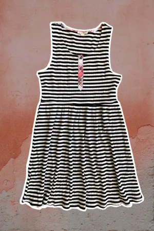 Contrast Stripe Dress