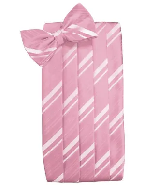 Coral Kids Striped Satin Cummerbund