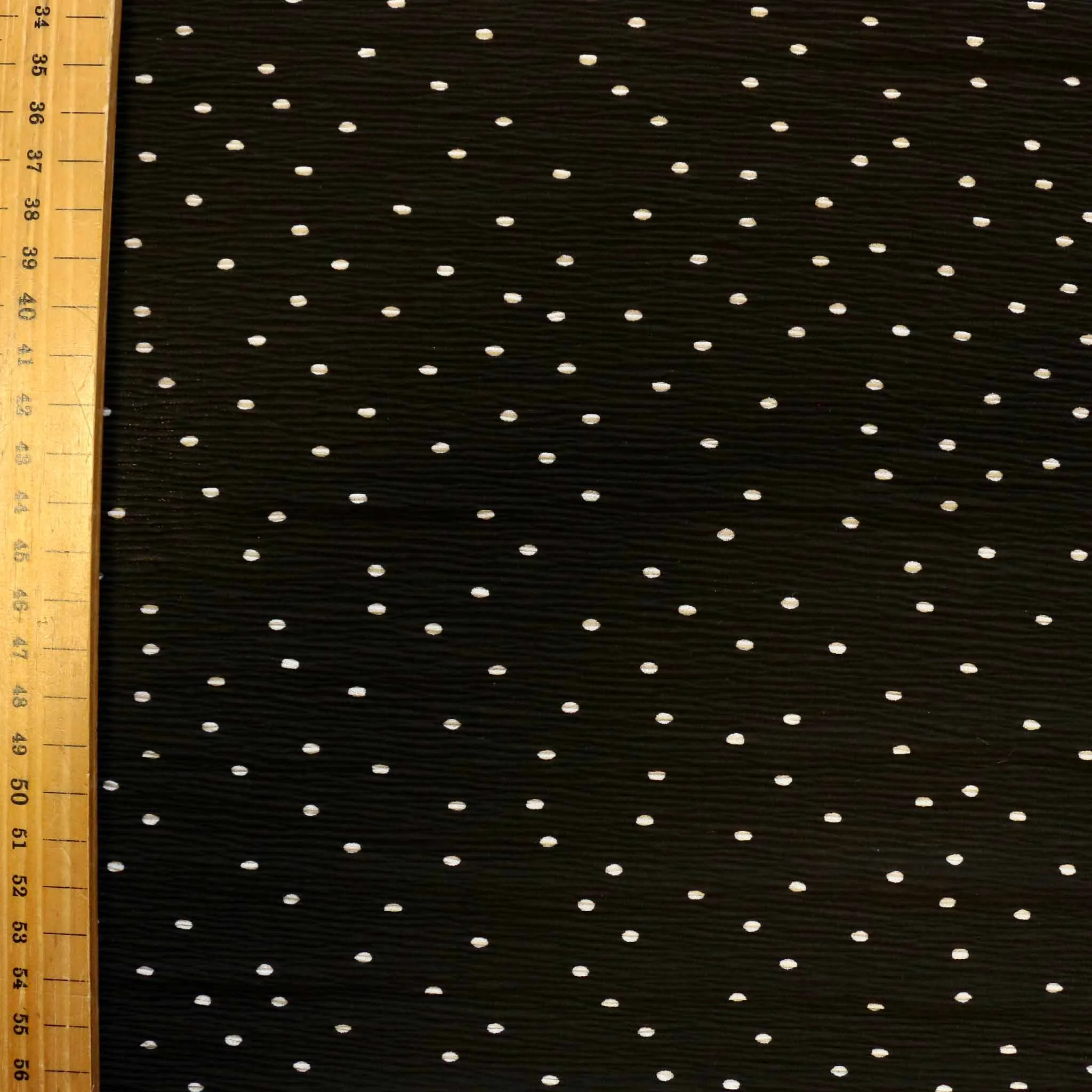 Crinkle Georgette - Black