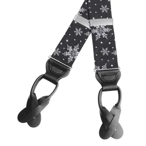 Crystalline Black - Braces/Suspenders