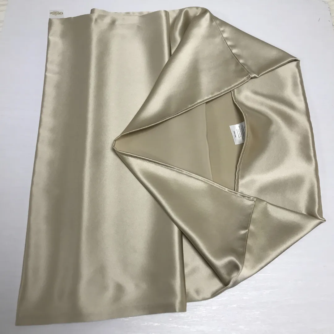 Custom Wholesale Silk Pillowcase 19 Momme Envelope Closure - King size