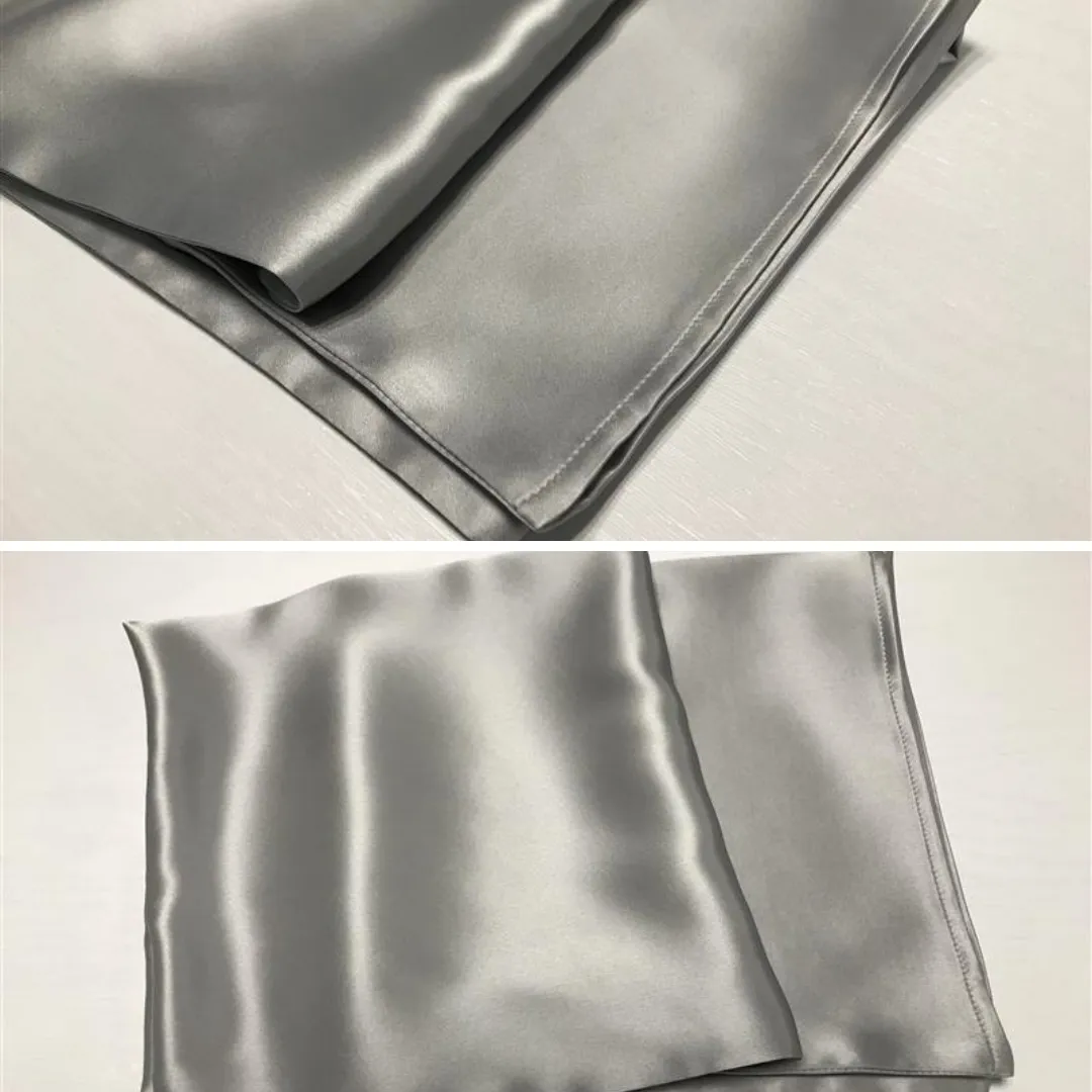 Custom Wholesale Silk Pillowcase 19 Momme Envelope Closure - King size