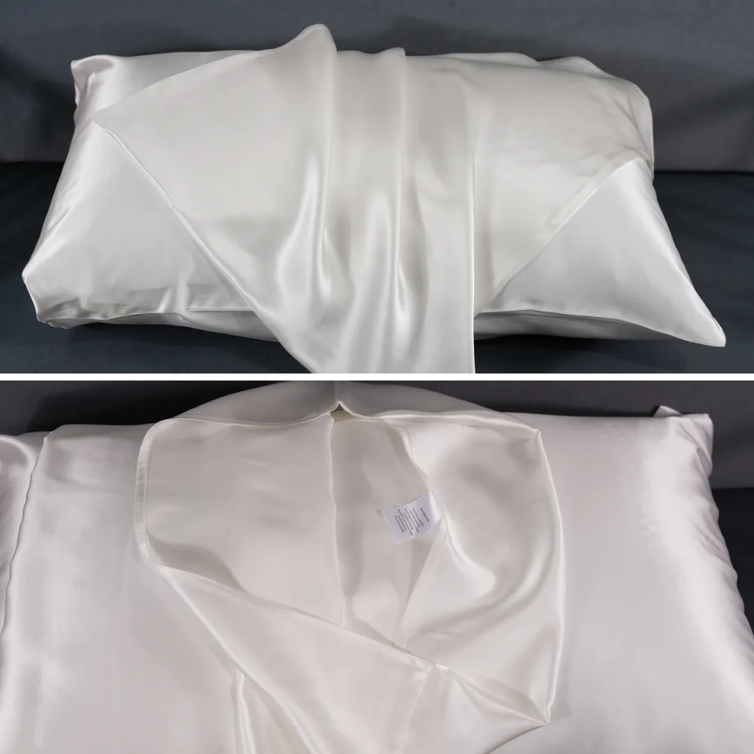 Custom Wholesale Silk Pillowcase 19 Momme Envelope Closure - King size