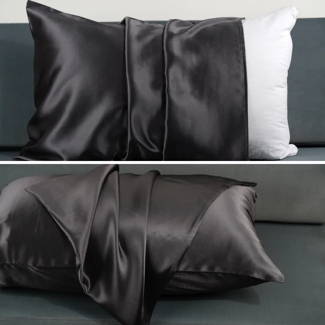 Custom Wholesale Silk Pillowcase 19 Momme Envelope Closure - King size