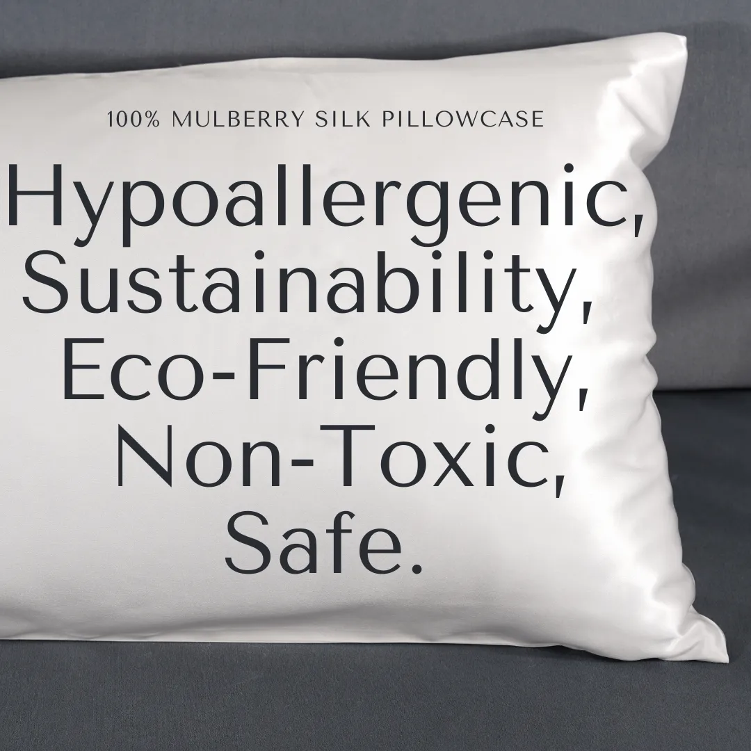 Custom Wholesale Silk Pillowcase 19 Momme Envelope Closure - King size