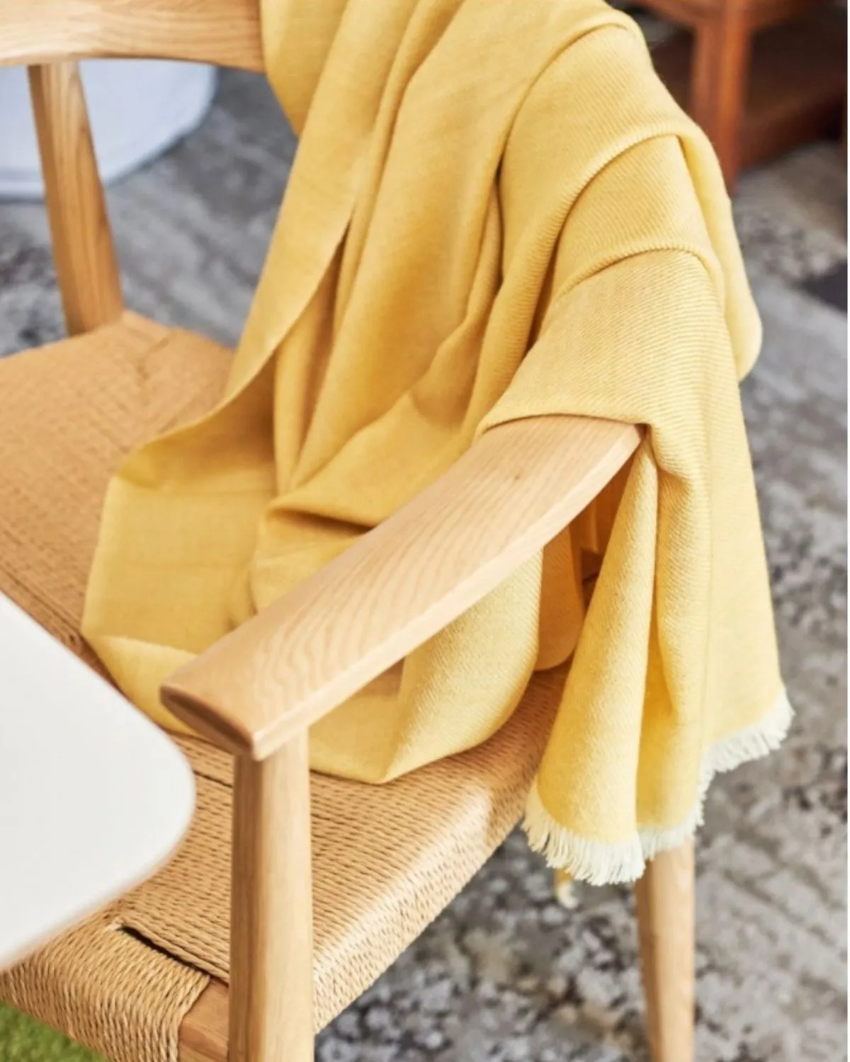 Dandelion Wool Throw
