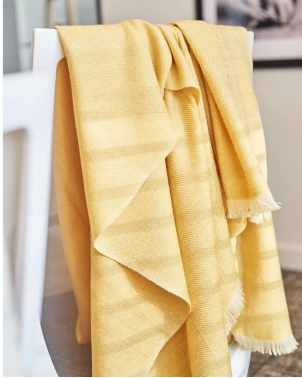 Dandelion Wool Throw