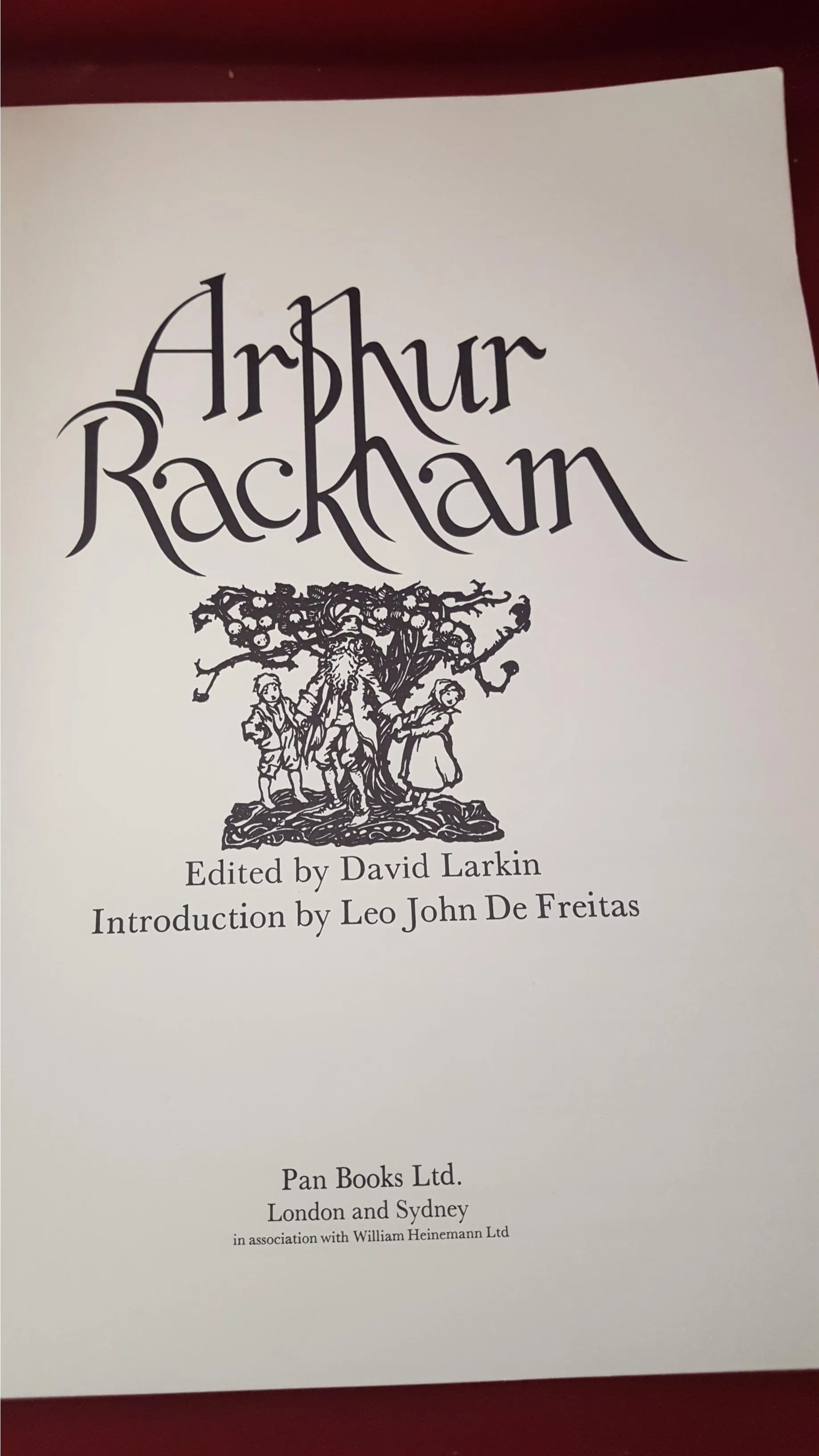 David Larkin - Arthur Rackham, Pan Books, 1975, First Edition