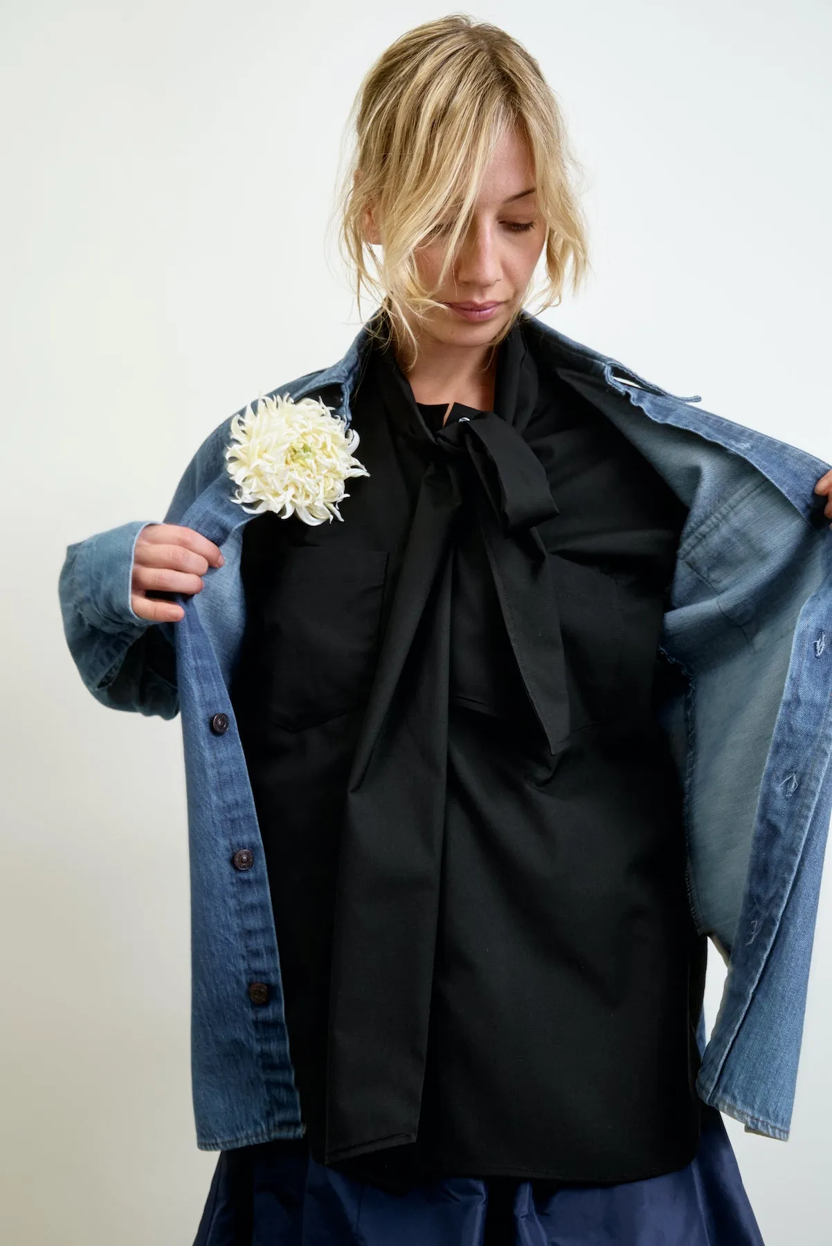 DEAR POLLY | black poplin