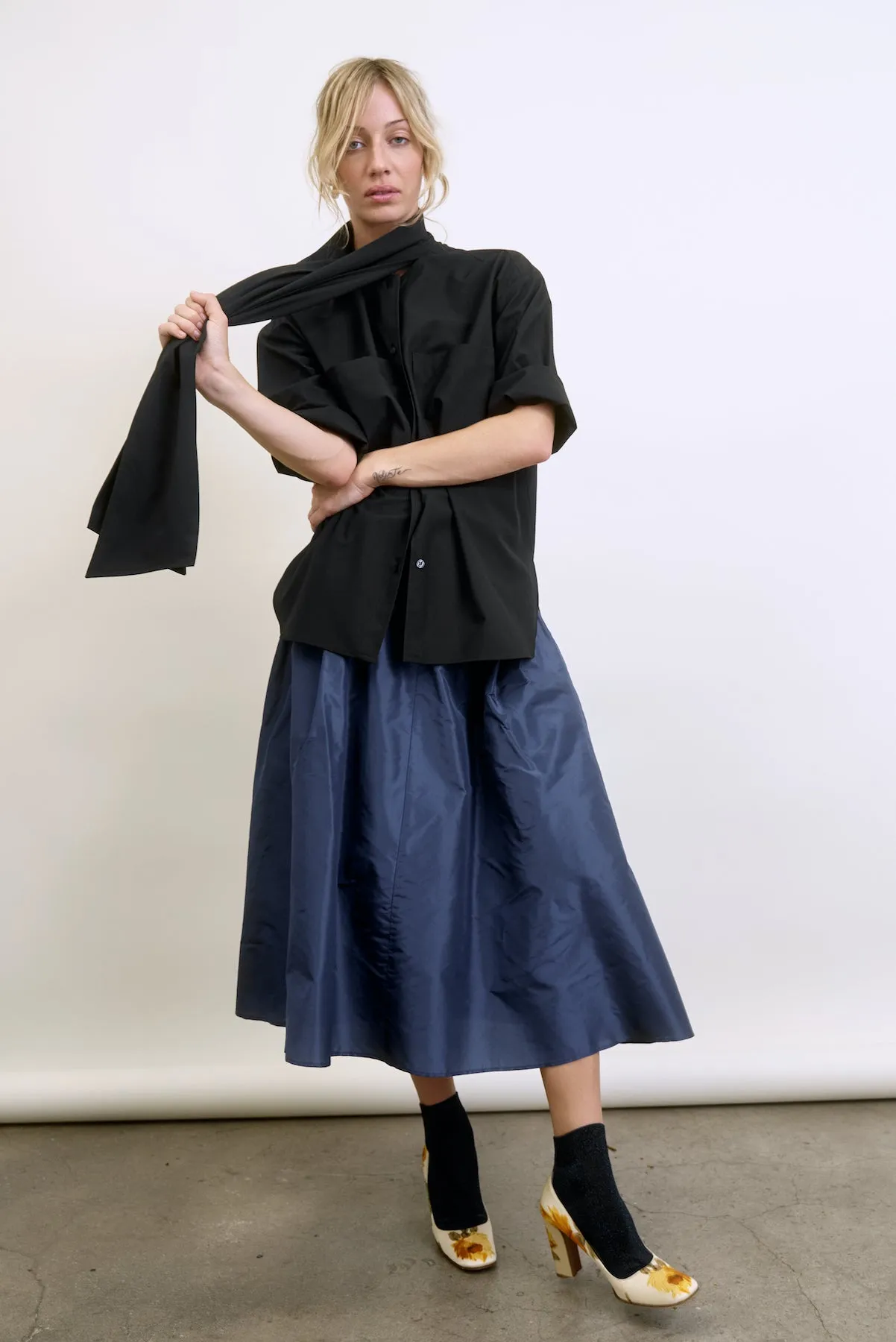 DEAR POLLY | black poplin