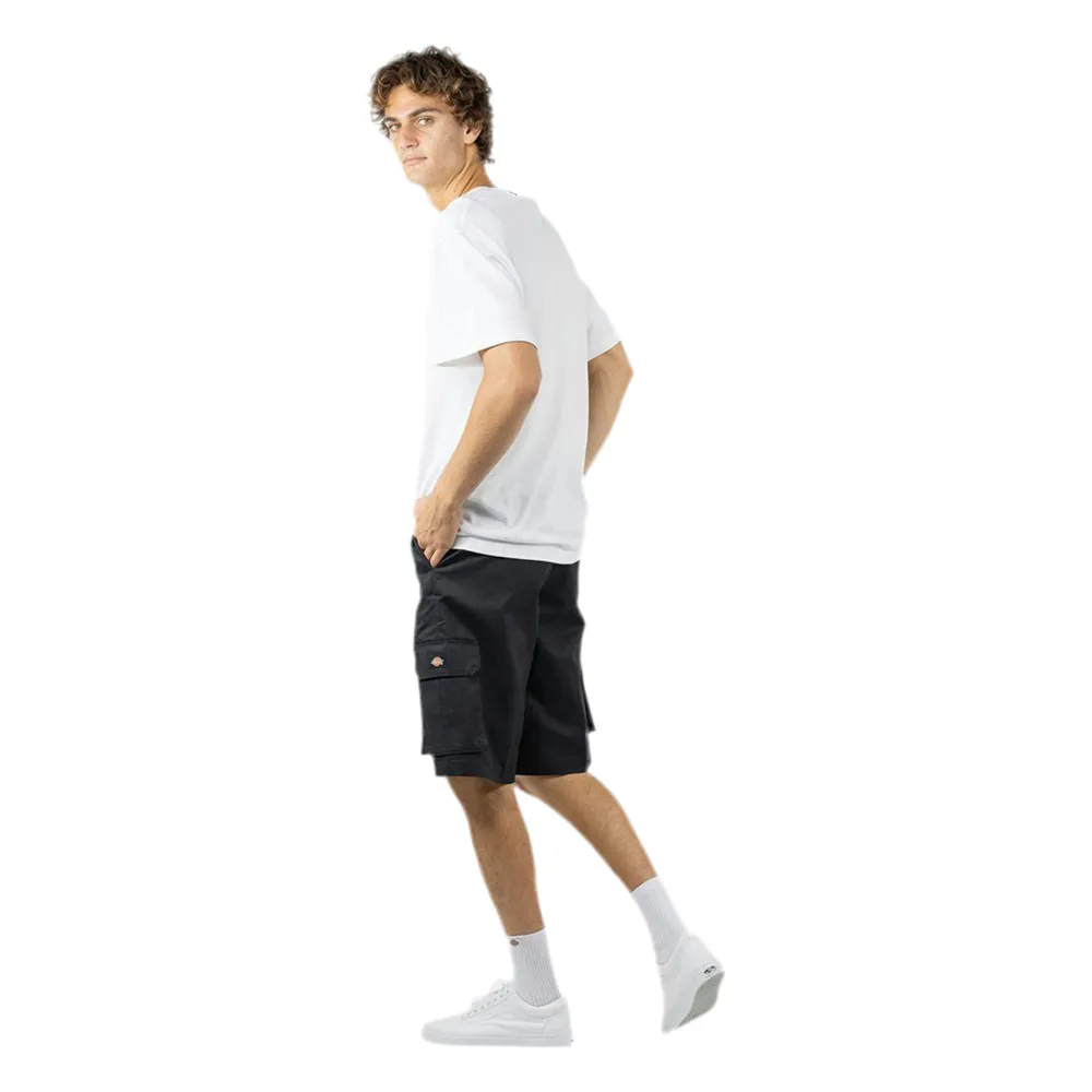 DICKIES 12" MULTI POCKET CARGO WORK SHORT BLACK