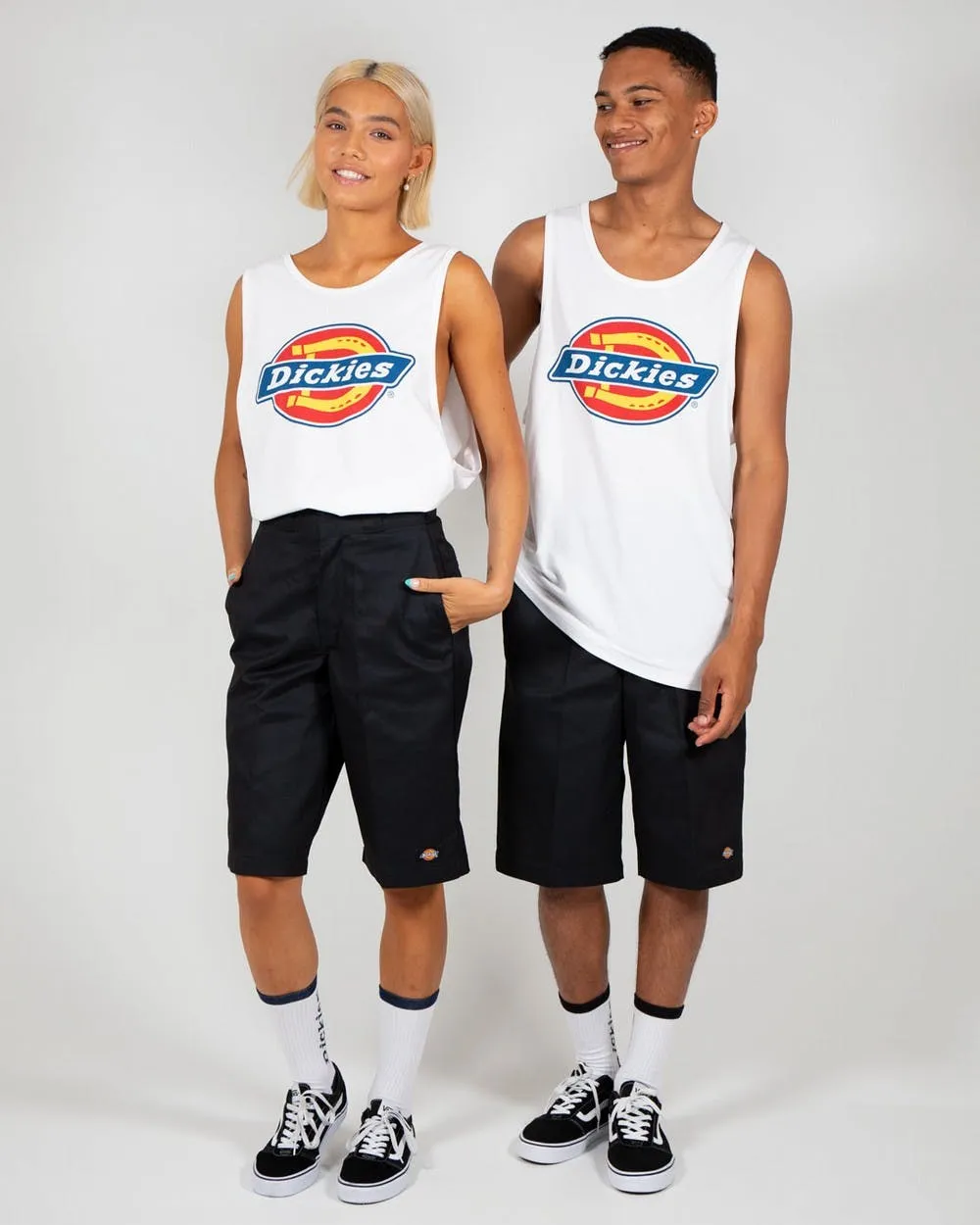 DICKIES 13" LOOSE FIT MULTI POCKET WORK SHORT BLACK
