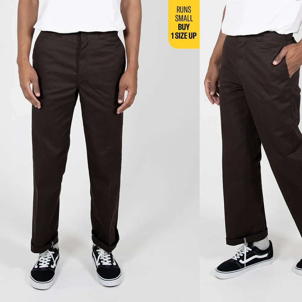 DICKIES 874 ORIGINAL WORK PANT DARK BROWN