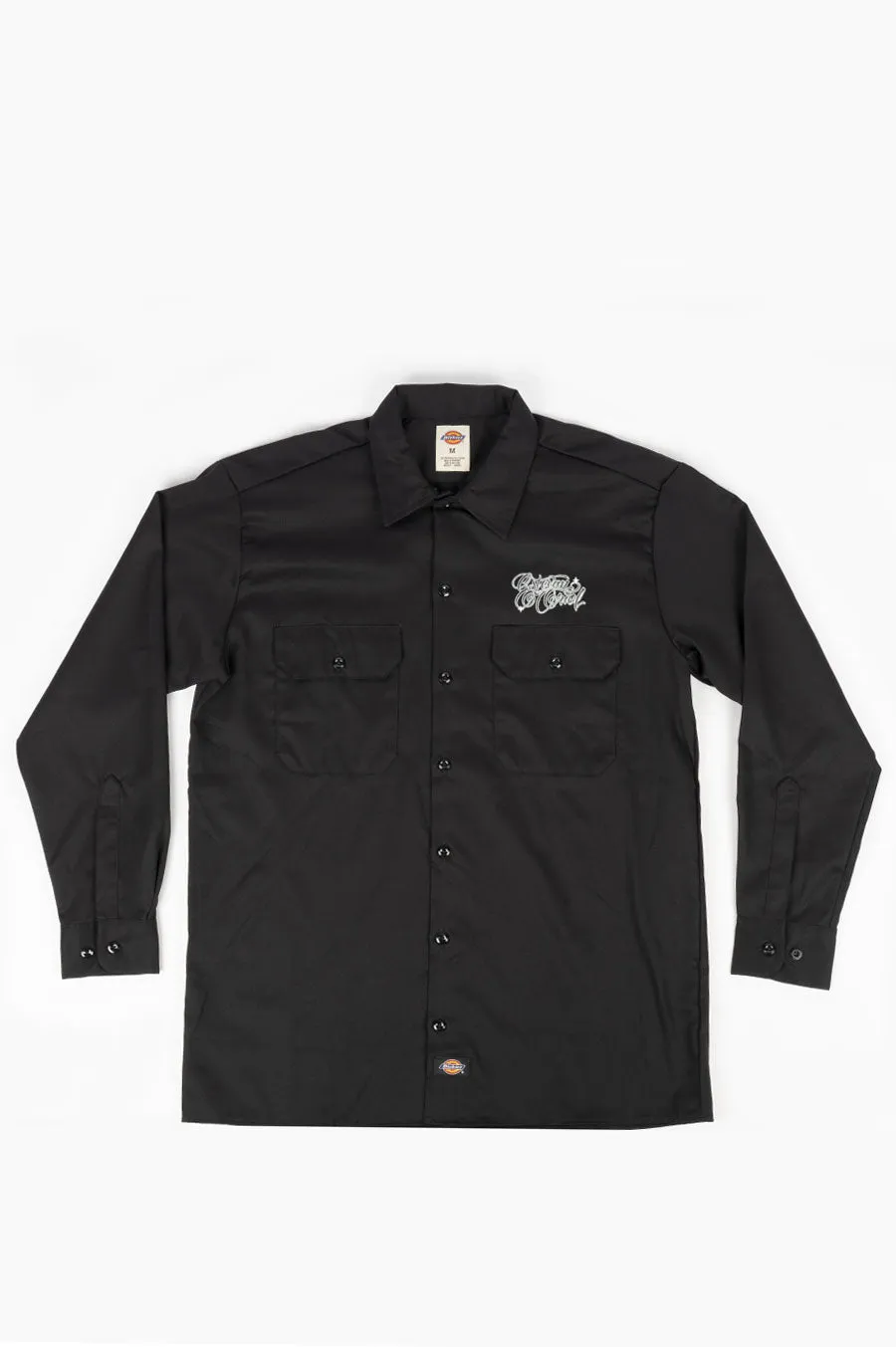 DICKIES X ESTEVAN ORIOL SIGNATURE WORK SHIRT BLACK