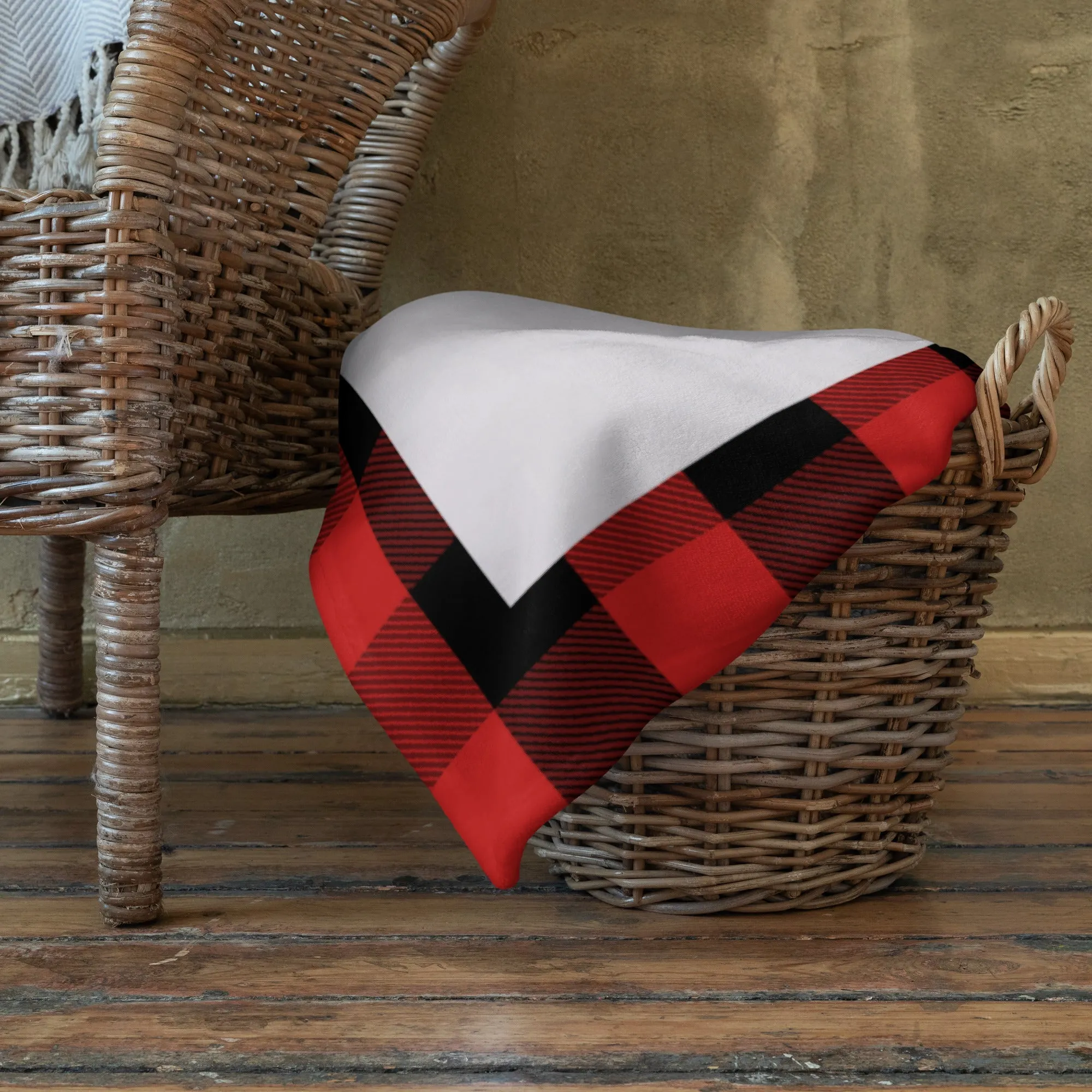 Dog Lovers Old Fashioned Christmas Throw Blanket