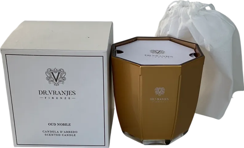 Dr. Vranjes White Gold Oud Nobile Candle 500g