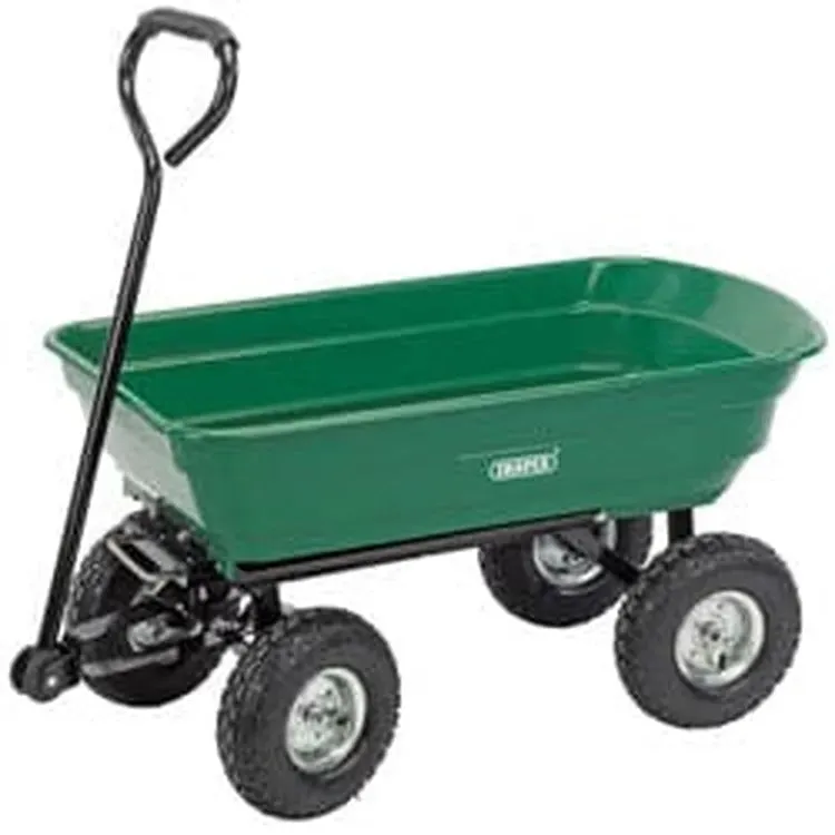 Draper Mobile Tipper Cart  75L Dr 58553  30OFF