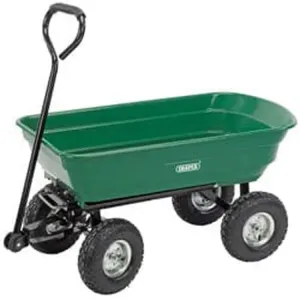 Draper Mobile Tipper Cart  75L Dr 58553  30OFF