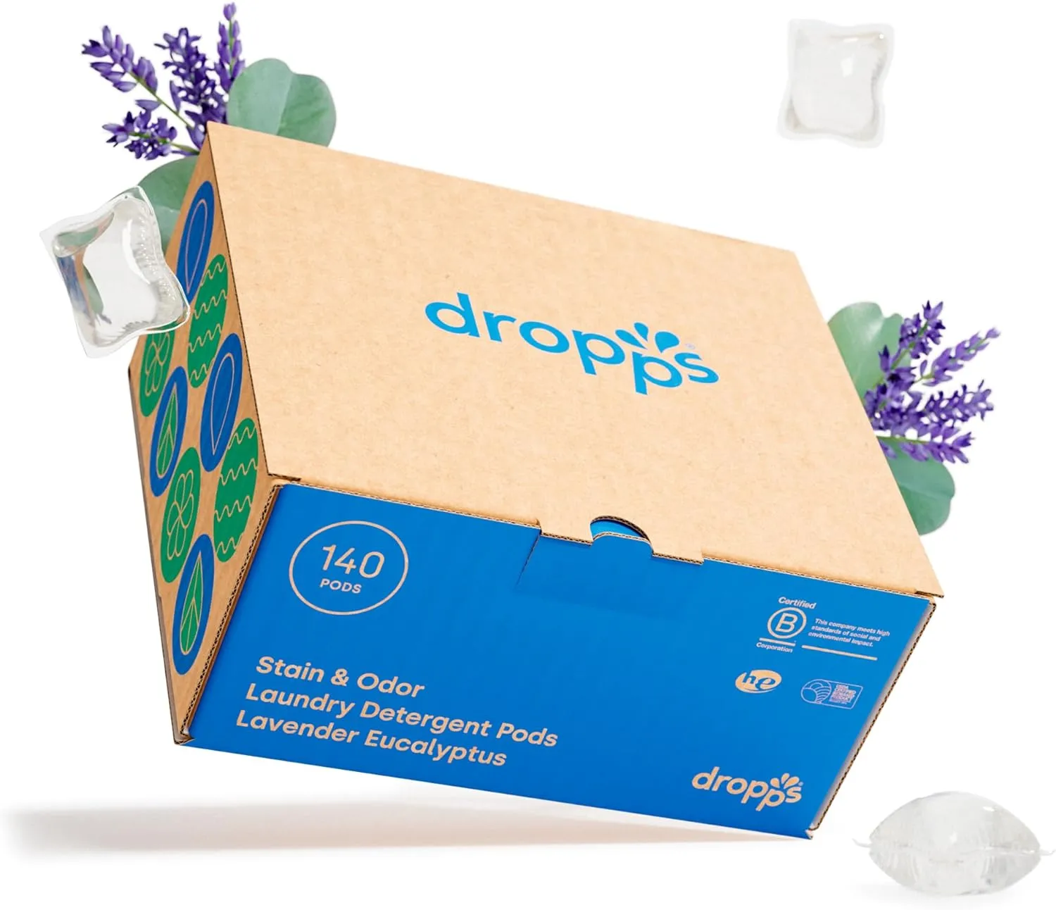 Dropps Stain & Odor Laundry Detergent Pods … ( 32 Count)