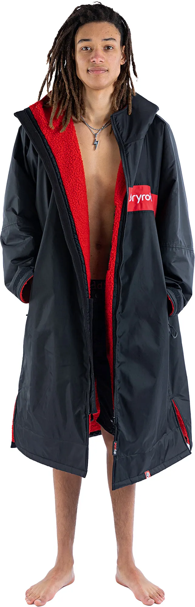 Dryrobe Advance Remix Long Sleeve Changing Robe - Black