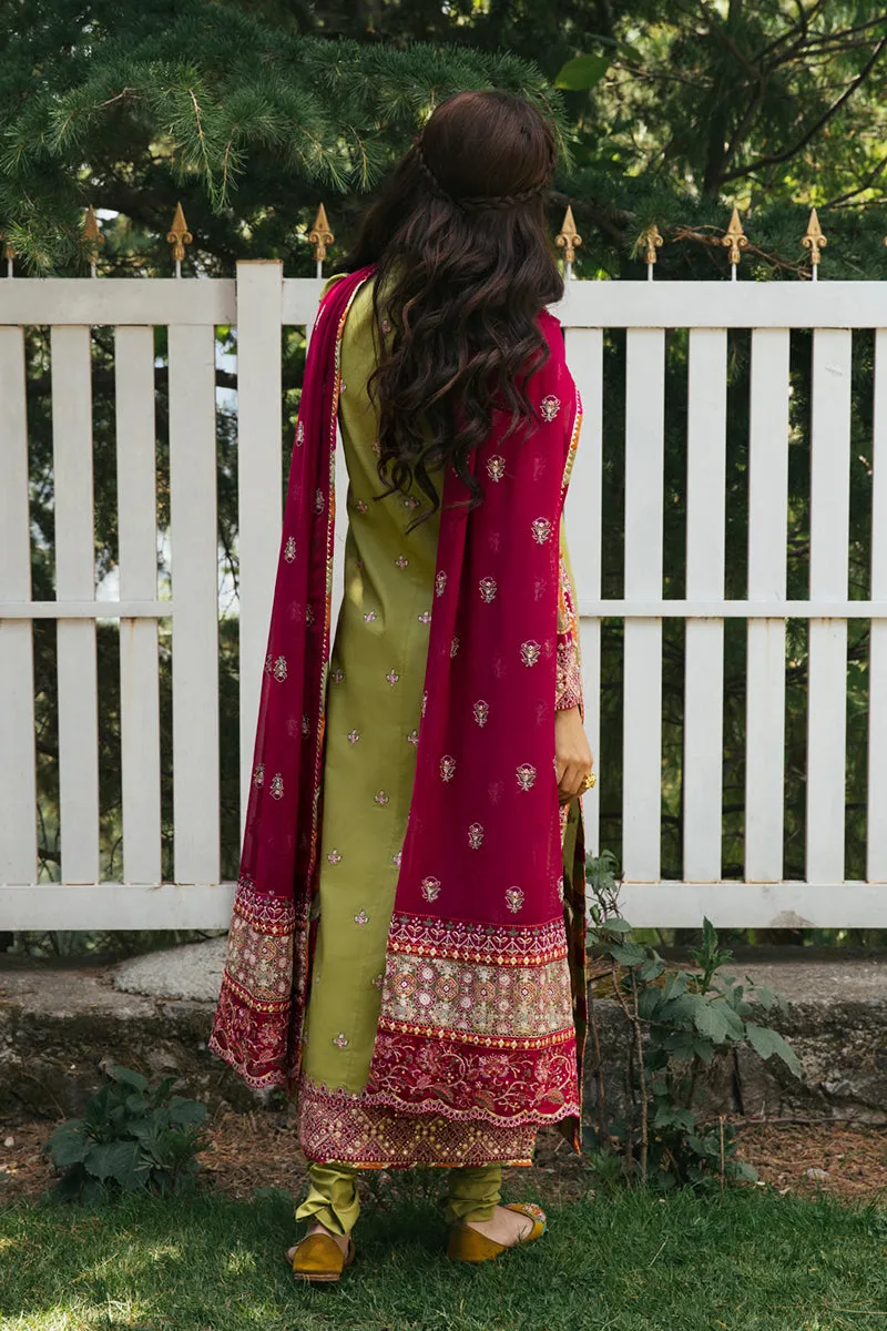 EB-10  MYLA | Qalamkar Rahi Luxury Festive Collection 2022 | Unstitched Embroidered Lawn Suits