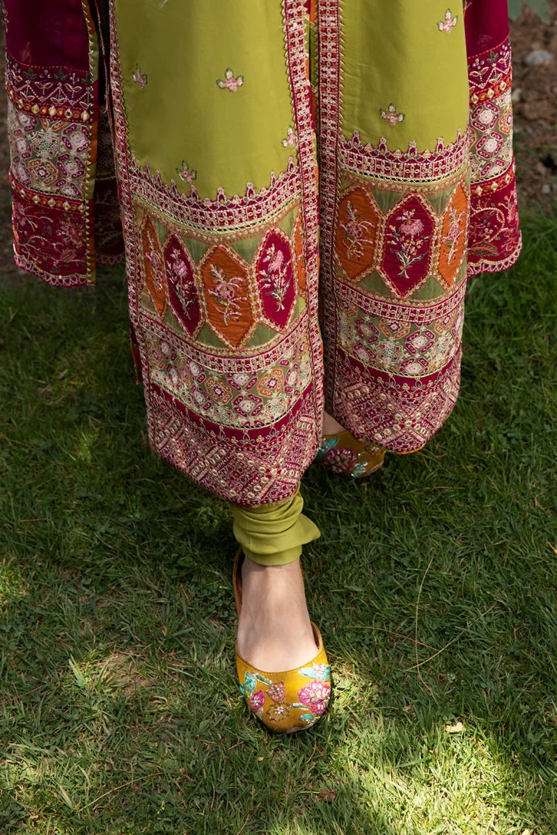 EB-10  MYLA | Qalamkar Rahi Luxury Festive Collection 2022 | Unstitched Embroidered Lawn Suits