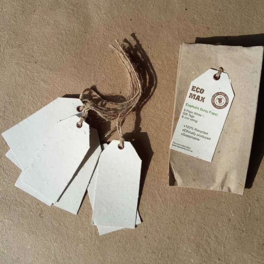 Elephant Dung Swing Tags