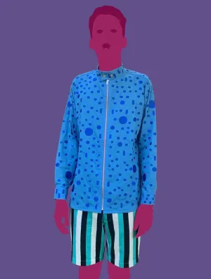 Embroidered and Reversible Shirt/Jacket
