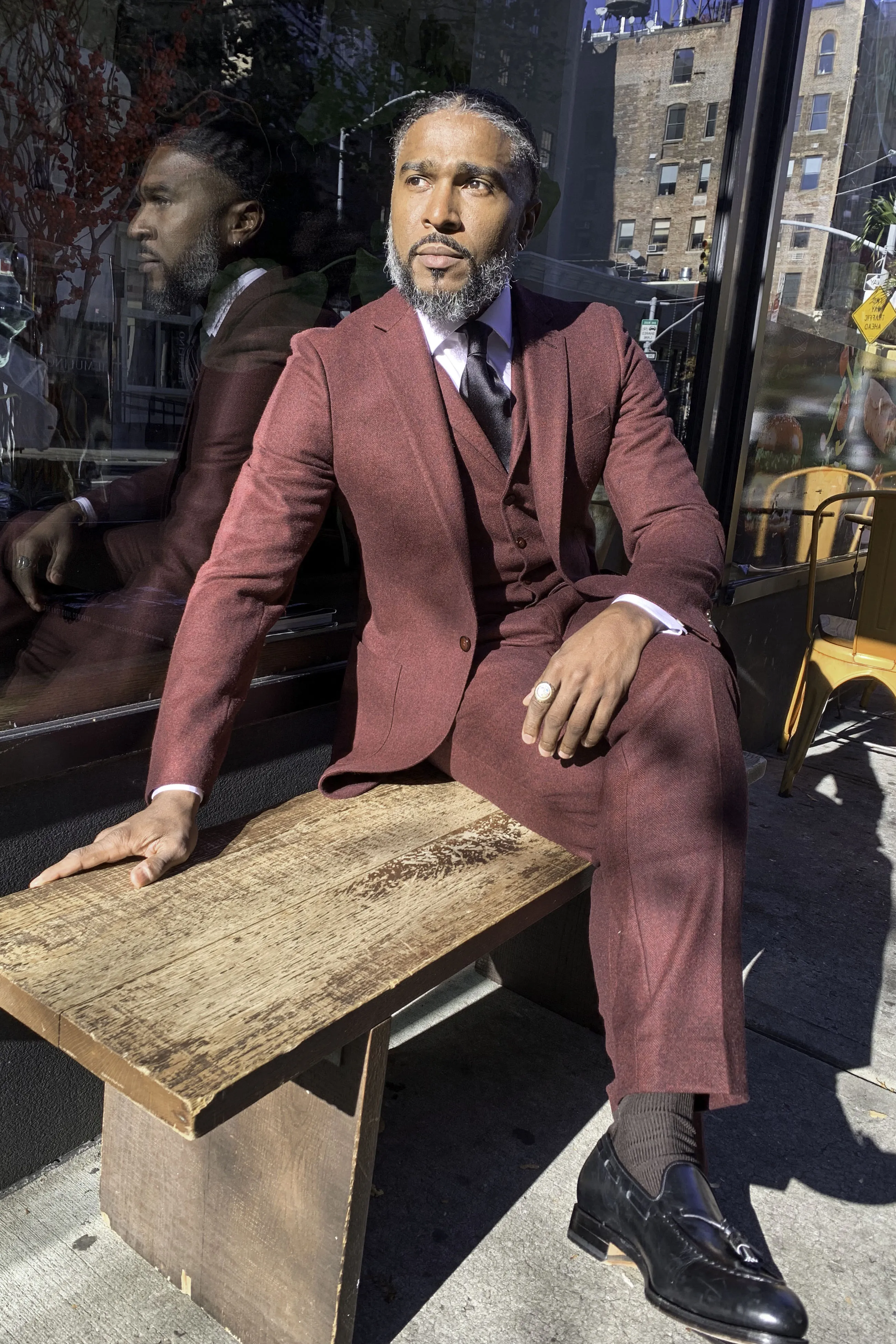 English Herringbone Tweed
