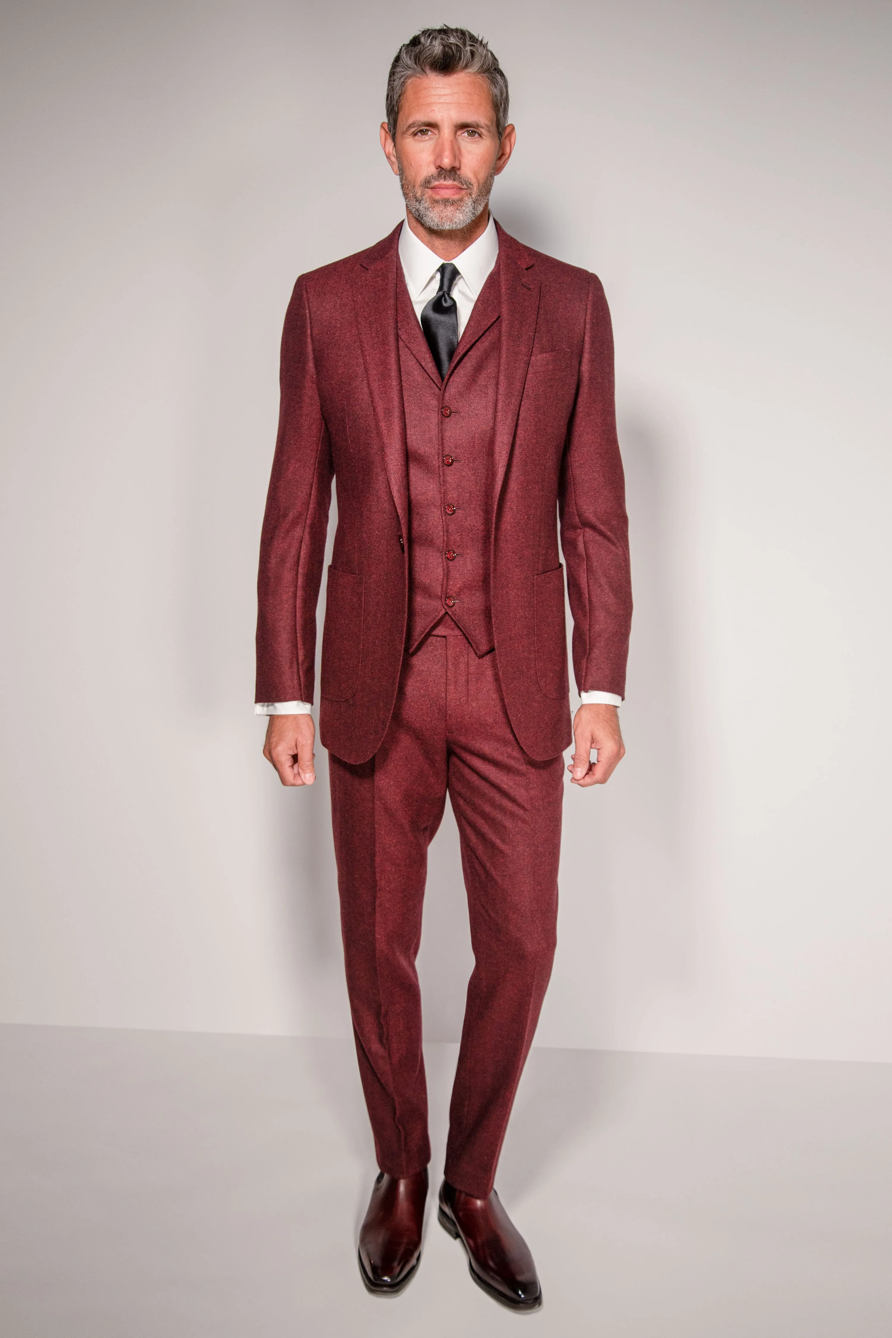 English Herringbone Tweed