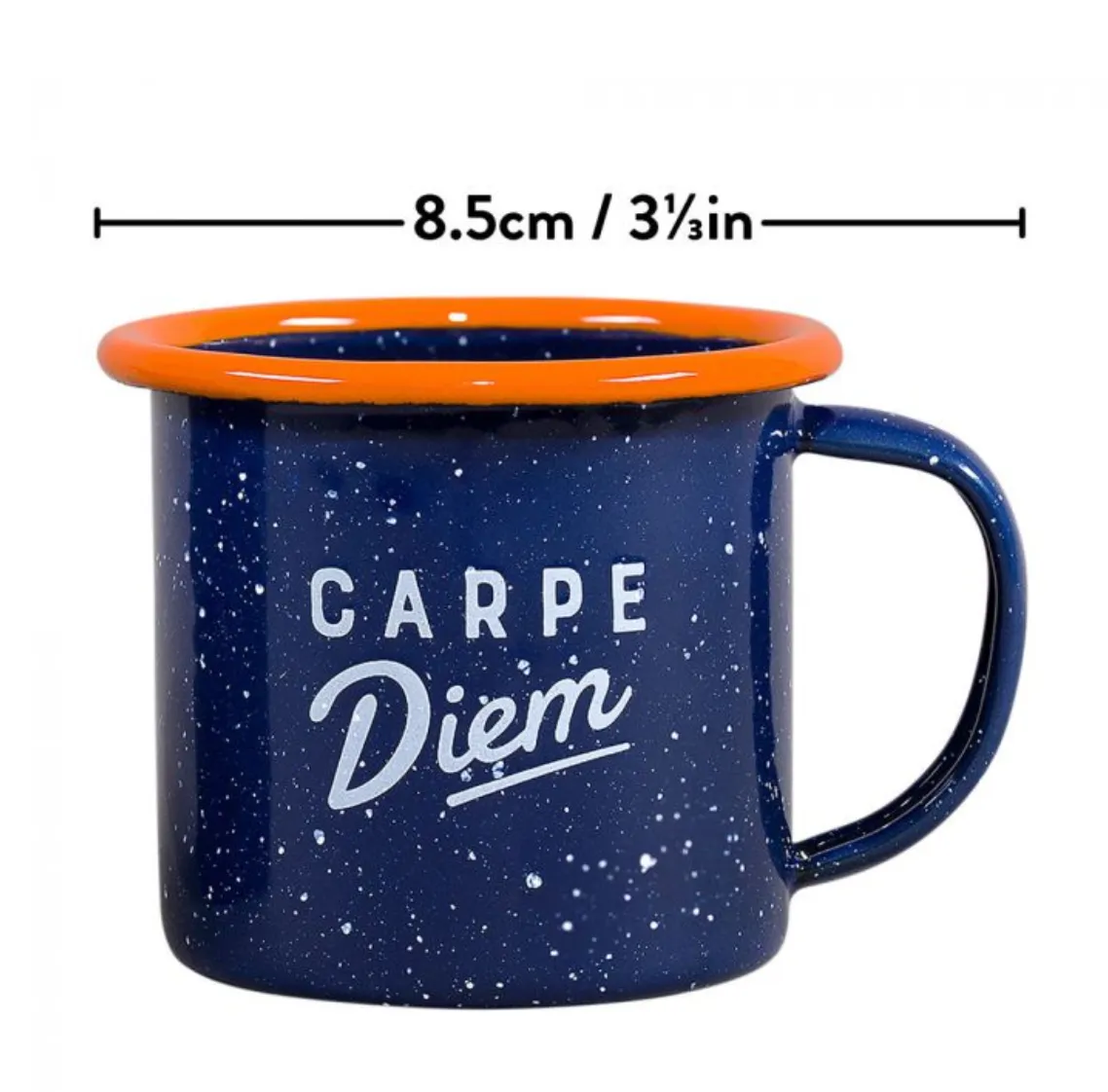Espresso enamel set - Carpe diem