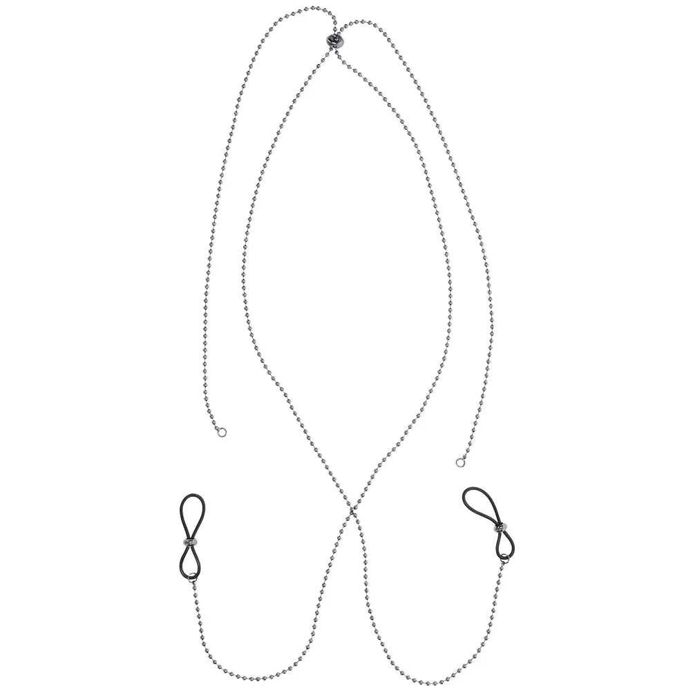 Ex's & Oh's Body Jewelry with Nipple Ties