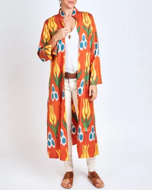Fergana Silk Caftan Duster