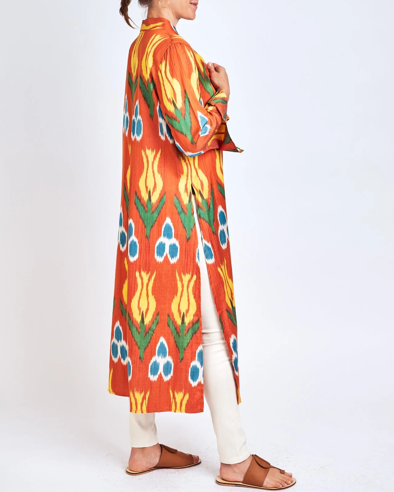 Fergana Silk Caftan Duster