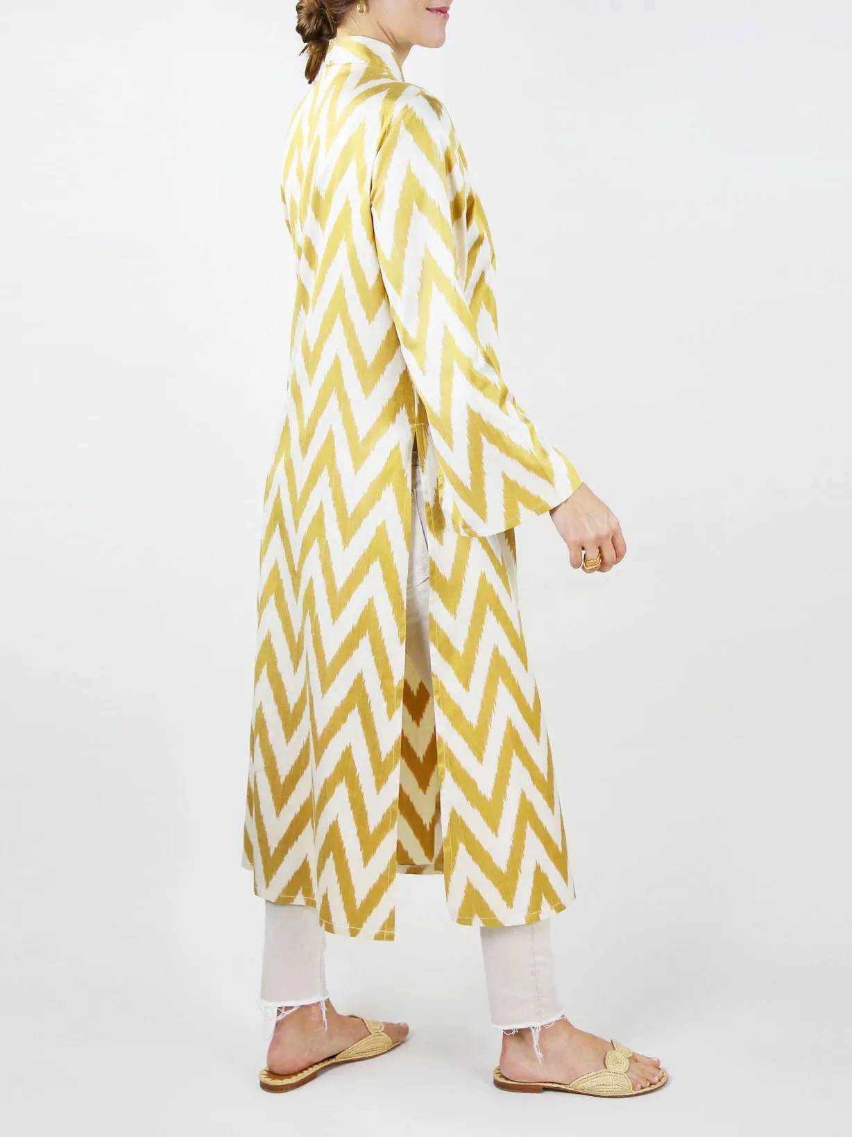 Fergana Silk Caftan Duster