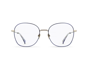 FINNY-Satin Blue Japanese Gold   Absinthe / Clear