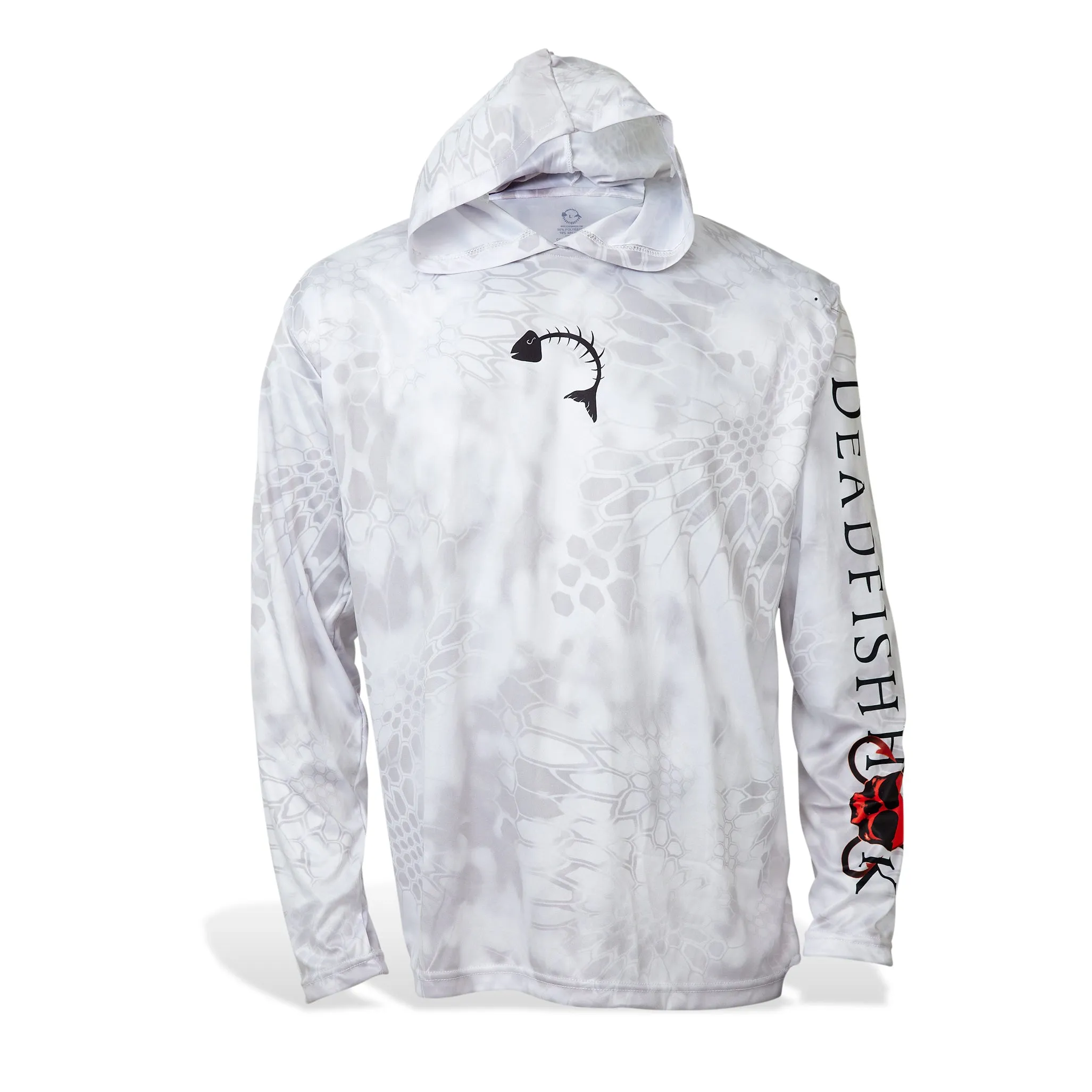 Fish Scales Long Sleeve Hoodie