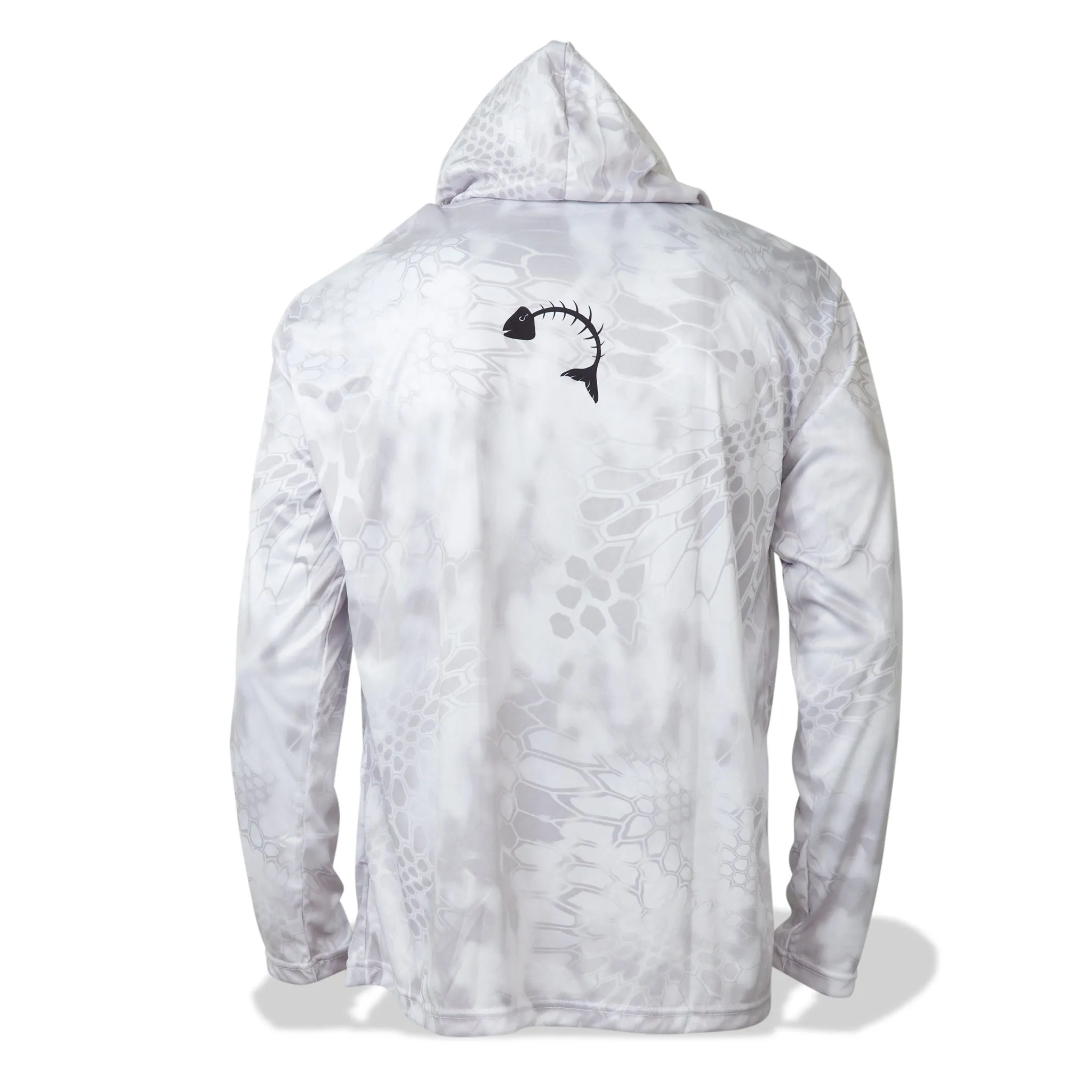 Fish Scales Long Sleeve Hoodie