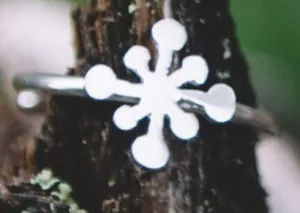 Fjellsmykke - Snowflakes Ring