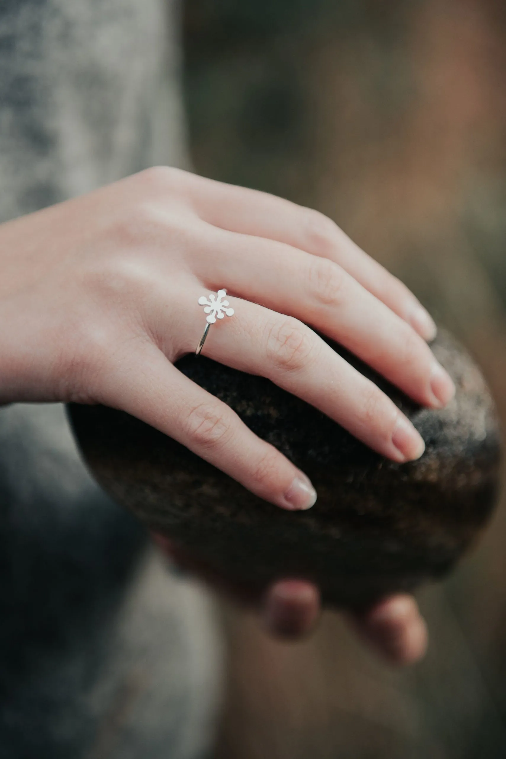 Fjellsmykke - Snowflakes Ring