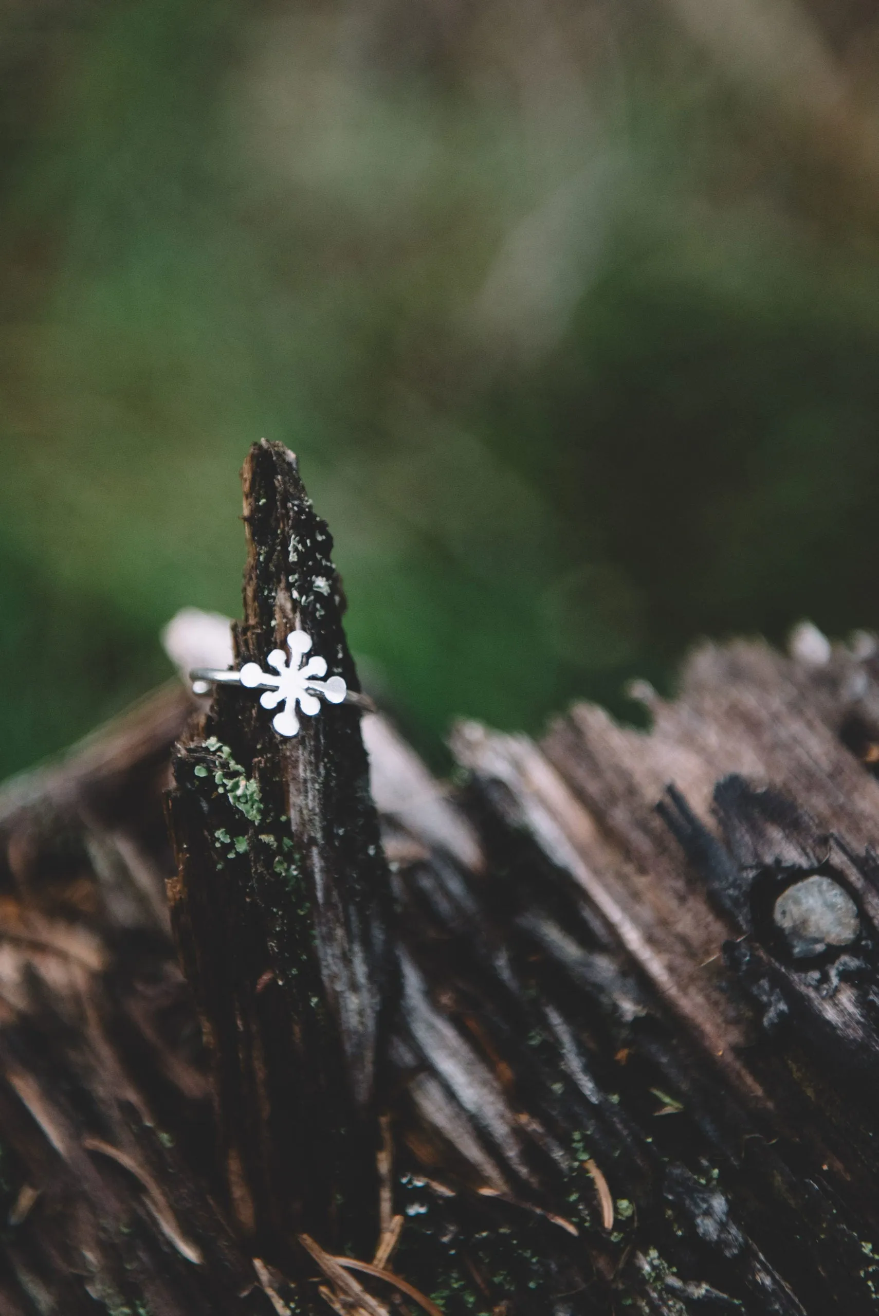 Fjellsmykke - Snowflakes Ring