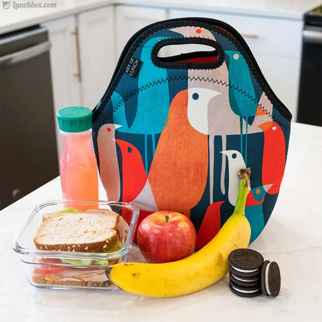 Flock of Birds Insulated Lunch Bag