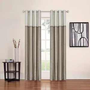 Girls Diamond Striped Curtain Single Panel