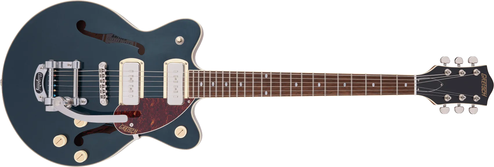Gretsch G2655T Streamliner Center Block Double Cutaway Double-Cut P90 with Bigsby - Two Tone Midnight Sapphire