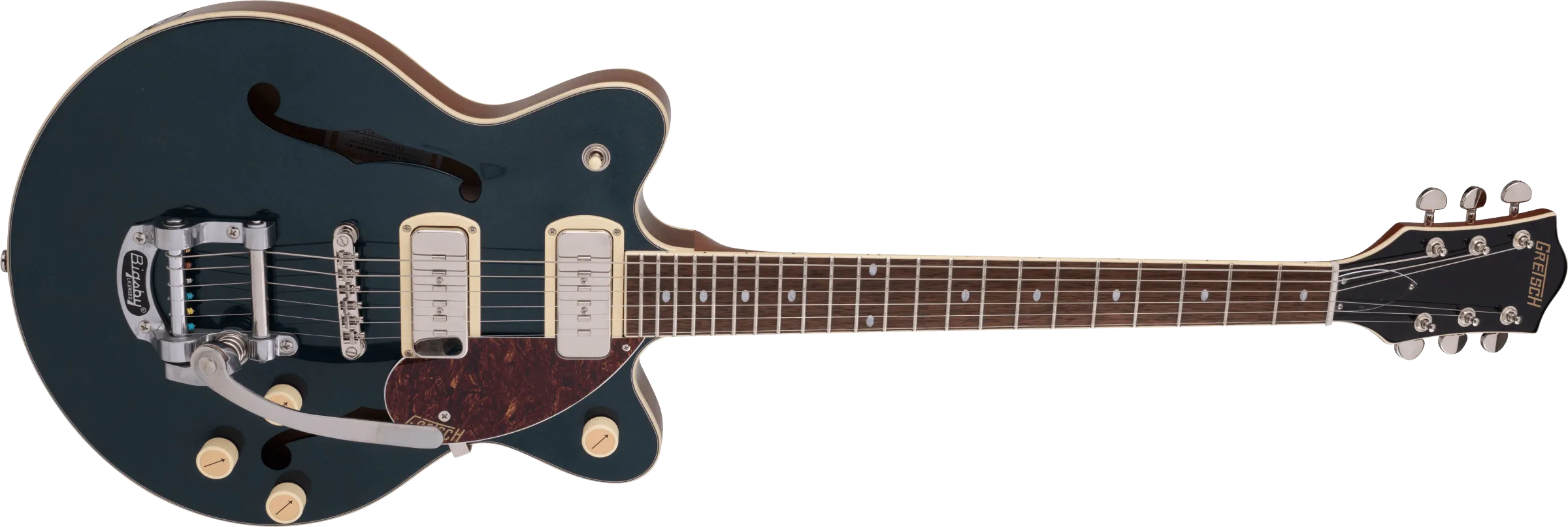 Gretsch G2655T Streamliner Center Block Double Cutaway Double-Cut P90 with Bigsby - Two Tone Midnight Sapphire