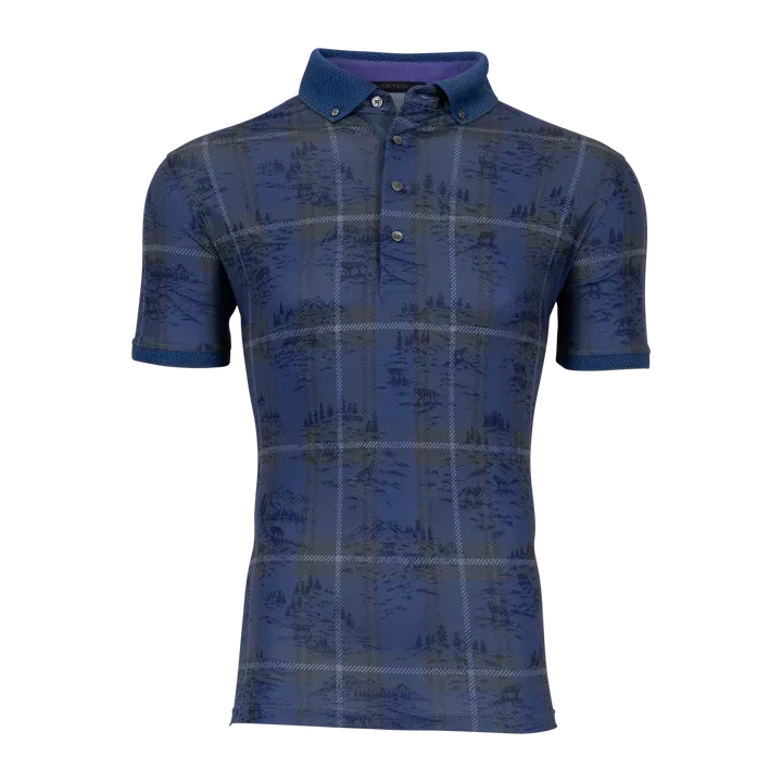 GREYSON Loch Ness Toile Polo