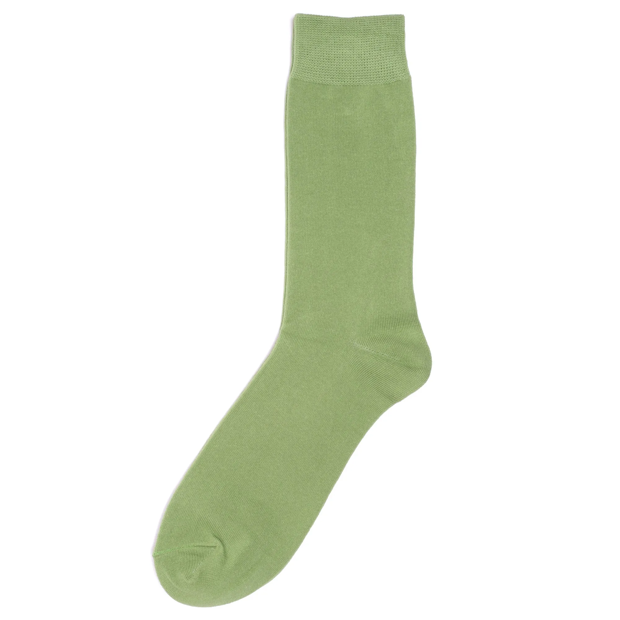 Harrison Sage Green Cotton Blend Tie, Pocket Square and Sock set