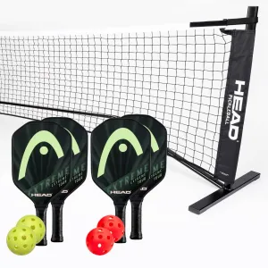 Head Extreme Tour 4 Paddle   Net Pickleball Bundle